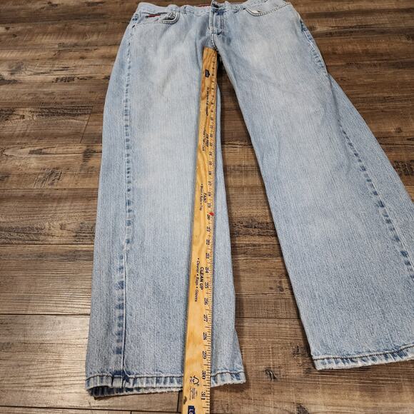 Chaps men denim jeans size 36x32 preowned excellent 2310 - Picture 4 of 7